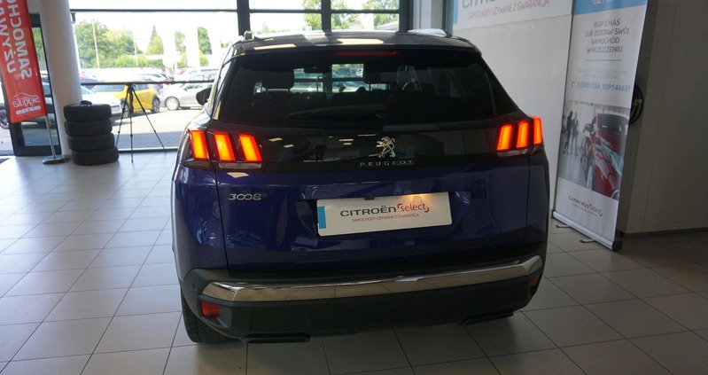 Peugeot 3008 cena 109900 przebieg: 70140, rok produkcji 2018 z Bychawa małe 704